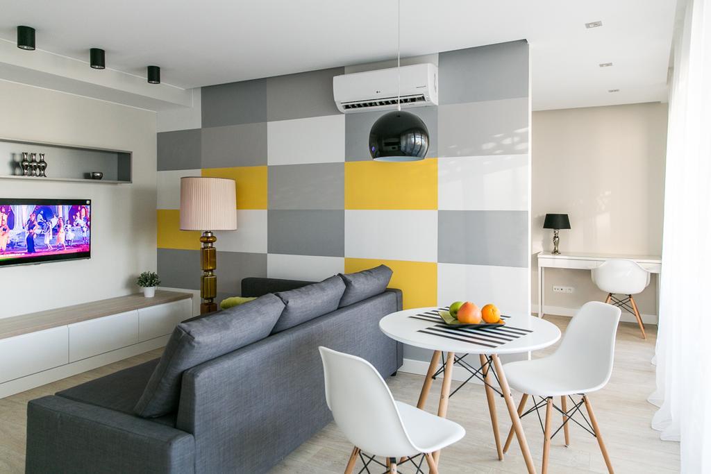 Wronia Apartments Varsó Szoba fotó